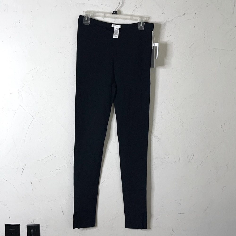 Nordstrom Signature NWT Black Knit Leggins L